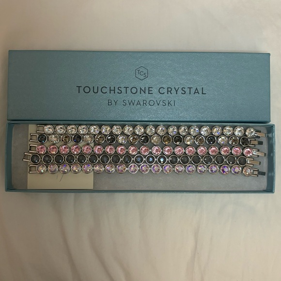 Swarovski Touchstone Crystal Labradorite Ice Bracelet - Picture 3 of 3